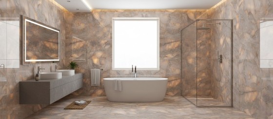 Backlit Stone Amber 600x1200mm Polished Floor And Wall Tile